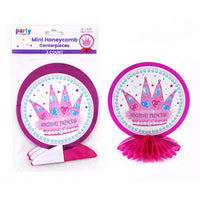 3Ct Princess Mini Honeycomb Centerpieces W/Hot Stamp 6" X 5.25"