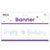 6Ft Birthday Unicorn Banner