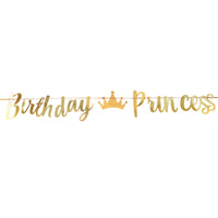 6Ft Birthday Princess Banner