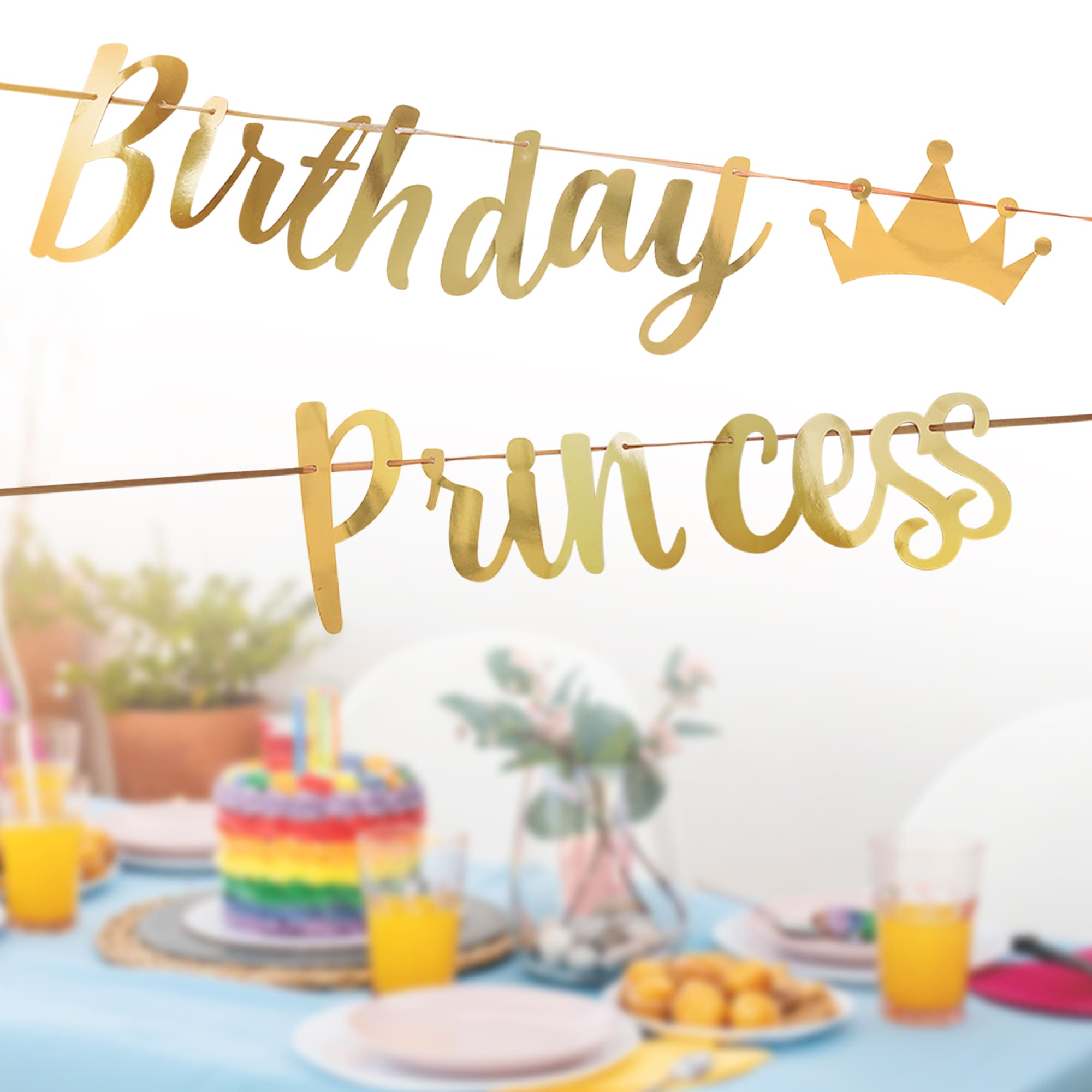 6Ft Birthday Princess Banner | FLOMO/Nygala Corp.