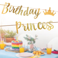 6Ft Birthday Princess Banner