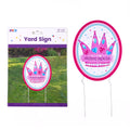 Princess Yard Sign 12" X 15"