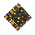 13" X 13"/33Cm X 33Cm Halloween Polka Dot Luncheon  Napkins, 20Pcs/Pack