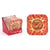 8Ct 9" Harvest Turkey Design Square Plates In Pdq Display