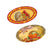 18" Oval Serving Dish For Turkey/Pumpkin, 2 Designs
