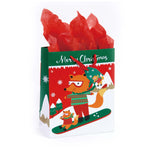 Large Woodsy Christmas Bag, 4 Designs