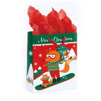 Large Woodsy Christmas Bag, 4 Designs