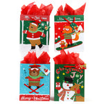 Large Woodsy Christmas Bag, 4 Designs