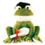 10" Graduation Frog, 2 Colors