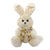 10" Chester Checker Rabbit With Checker Satin Ribbon, 2 Colors