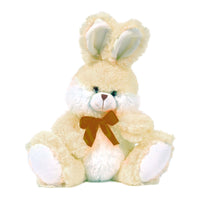 Easter-10" Spring Rabbit With Ribbon, 3 Colors Assorted Per Inner