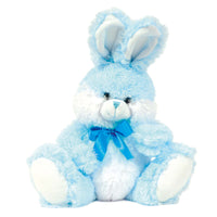 Easter-10" Spring Rabbit With Ribbon, 3 Colors Assorted Per Inner