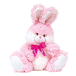 Easter-10" Spring Rabbit With Ribbon, 3 Colors Assorted Per Inner