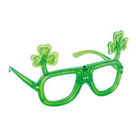 St. Patrick'S Day Led Shamrock Glasses 6.25"W X 4"H