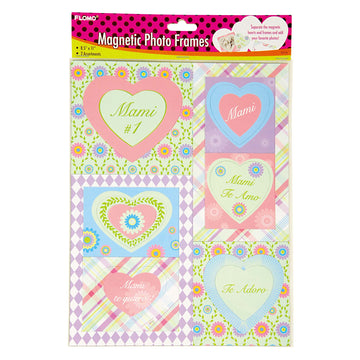Mother'S Day-Spanish Mami #1 Magnetic Heart Photo Frames 8.5" X 11", 2 Assortments