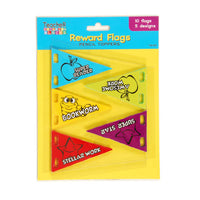 10Pack Felt Flag Pencil Toppers 3" X 2", Assorted
