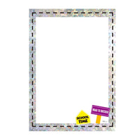 2Ct Hologram Dry Erase Class Rules Poster, 12" X 17", 2 Assortments