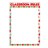 2Ct Hologram Dry Erase Class Rules Poster, 12" X 17", 2 Assortments