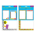 2Ct Hologram Dry Erase Class Rules Poster, 12" X 17", 2 Assortments