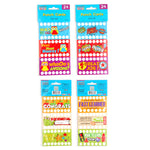24Ct Punch Card 3.5" X 2", 2 Assortments