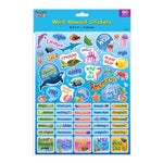 180 Ct. Word Reward Stickers, 11"X 8.5", 2 Assortments