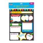 15Ct 8.5" X 11", All About Me - Sheets, 3 Assortments