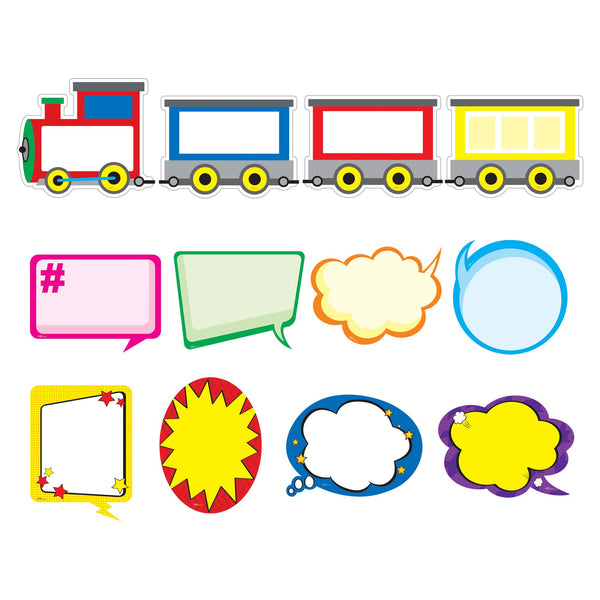 10Ct Dry Erase Cut Outs, 3 Designs