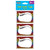 36Ct 3.5" X 2.5" Self Stick Name Tags, 3 Designs