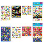 120Ct Educational Stickers, 2 Assortments