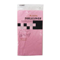 Pastel Pink Rectangular Table Cover