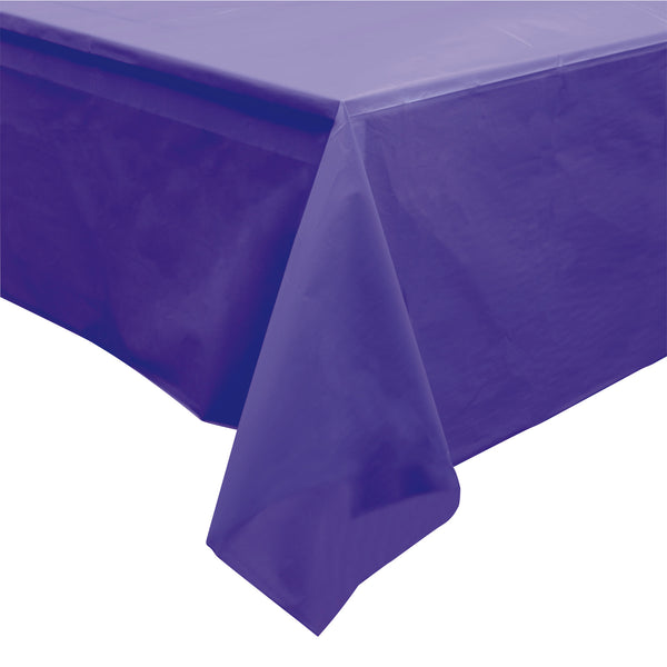 Purple Rectangular Table Cover