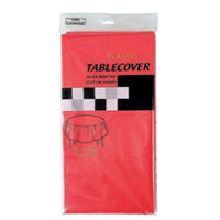 Red Round Table Cover
