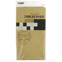 Gold Round Table Cover