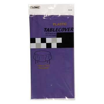 Hot Purple Round Table Cover