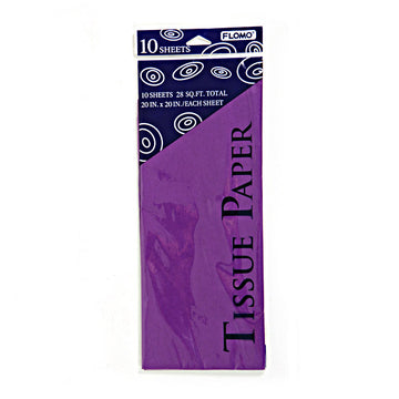 Purple Tissue, 10 Sheets