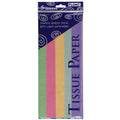 5 Rainbow Tissue, 5 Sheets