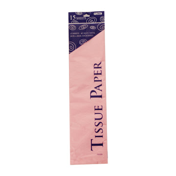 Pastel Pink Tissue, 15 Sheets