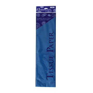 Parade Blue Tissue, 15 Sheets