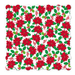 24 Sht Christmas Botanicals Printed Scalloped Die Cut Tissue, 2 Designs/Assortments