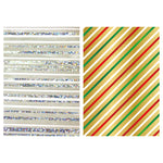 25 Sqft Christmas Winter Printed Holographic Gift Wrap, 30"X120", 2" Core, 6 Designs