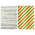 25 Sqft Christmas Winter Printed Holographic Gift Wrap, 30"X120", 2" Core, 6 Designs