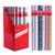 25 Sqft Christmas Winter Printed Holographic Gift Wrap, 30"X120", 2" Core, 6 Designs