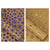 25 Sqft Christmas Kraft Hot Stamp Gift Wrap, 30"X120", 2" Core, 6 Designs