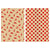 25 Sqft Christmas Kraft Hot Stamp Gift Wrap, 30"X120", 2" Core, 6 Designs