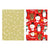 40.9 Sqft Christmas Seasons Greetings Premium Gift Wrap, 30"X196", 2" Core, 9 Designs