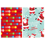 3Pk Whimsy Christmas /Metallic, Printed Wrap