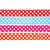 2" X 3Yds Dot Satin Wire Edge Ribbon, 2 Assts - Brights & Pastels- 4 Colors Each