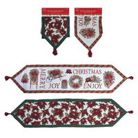 13" X 54" Traditional Table Runner, 2 Designs Assorted