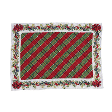 13" X 18" Traditional Placemat, 2 Designs Assorted