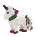 8" Christmas Tinsel Unicorn